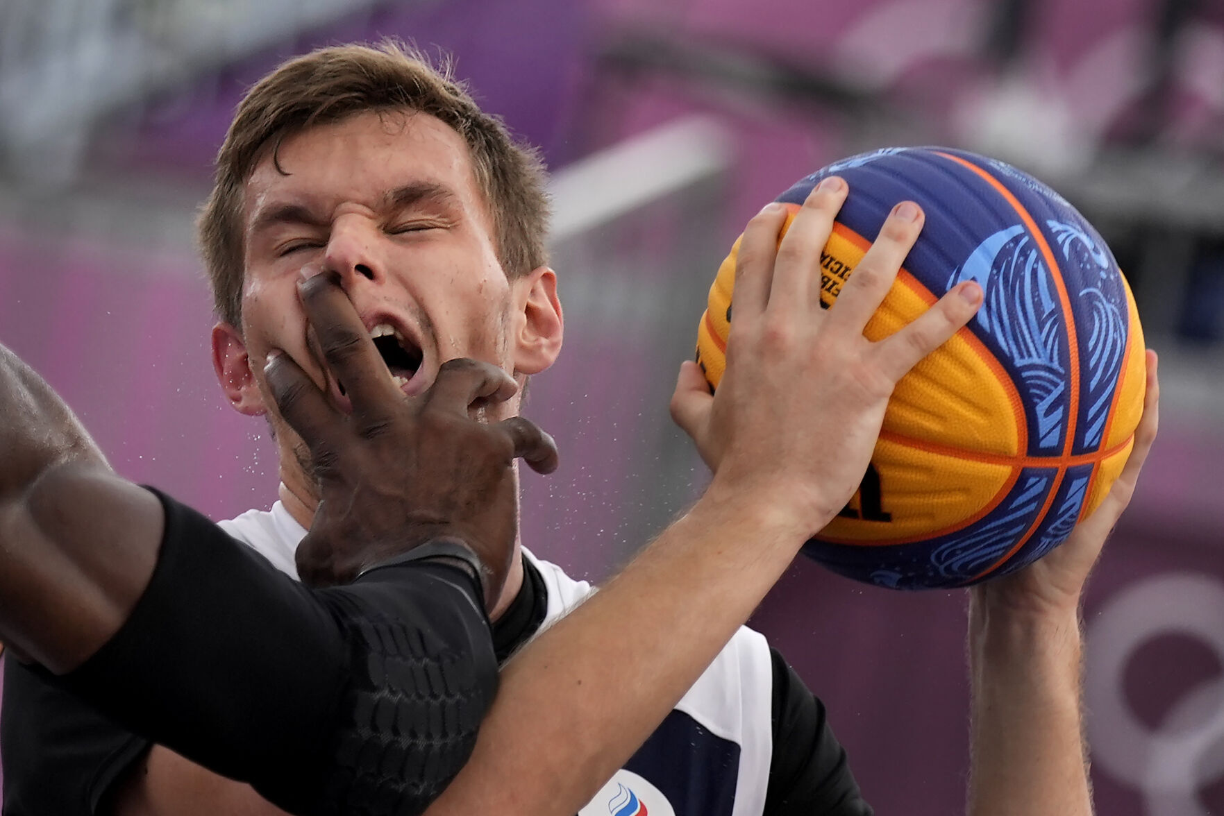 APTOPIX Tokyo Olympics 3x3 Basketball